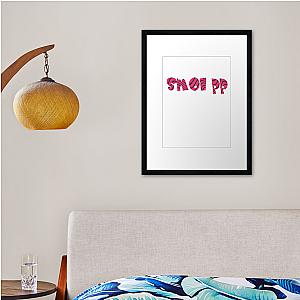 Smol Pp Pewdiepie Meme Framed print Premium Merch Store