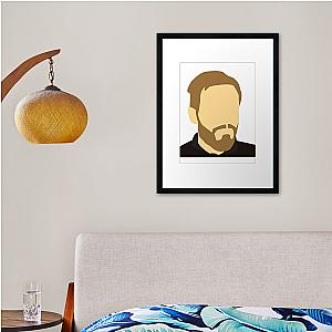 Pewdiepie Minimalist Pop Art Framed print Premium Merch Store