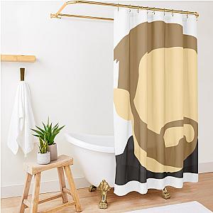 Pewdiepie Minimalist Pop Art Shower Curtain Premium Merch Store