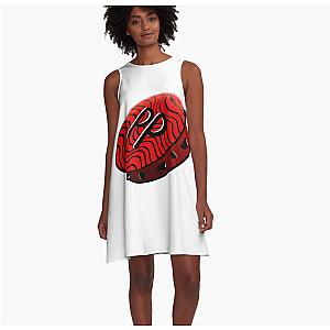 Pewdiepie Big Pp Tambourine Design A-Line Dress Premium Merch Store