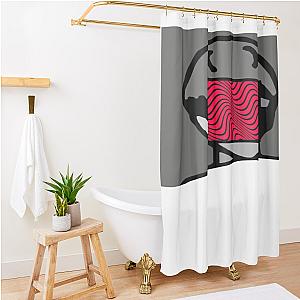 Pewdiepie Logo Shower Curtain Premium Merch Store