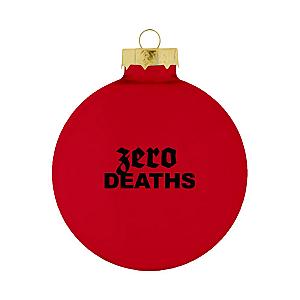 PewDiePie Merch - Zero Death Glass Ball Tree Ornament