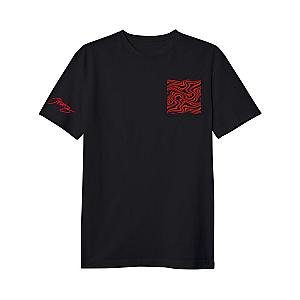 PewDiePie Merch - Black OG Waves T-shirt