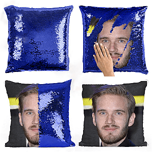 PewDiePie Merch NEW RELEASE - PewDiePie Sequin Pillow