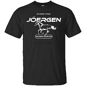 PewDiePie Merch - Joergen PewDiePie Gaming Week Lengends Never Die T Shirt