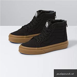 PewDiePie Shoes - Kids Canvas Gum SK8-Hi Shoes