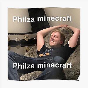 Ph1LzA Posters - Philza Minecraft Poster RB1508