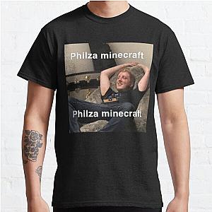 Ph1LzA T-Shirts - Philza Minecraft Classic T-Shirt RB1508