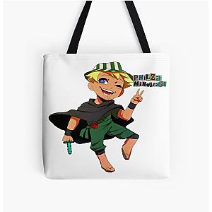 Ph1LzA Bags - Philza  All Over Print Tote Bag RB1508