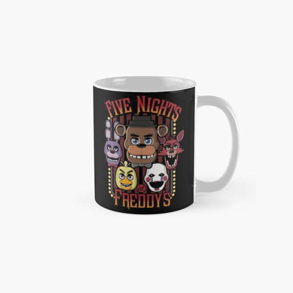 Five Nights At Freddy's Pizzeria Multi-Character Classic Mug RB0606 product Offical fnaf Merch