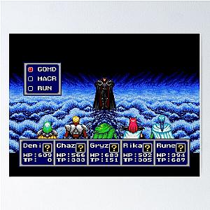 Classic Phantasy Star IV Boss Battle Poster