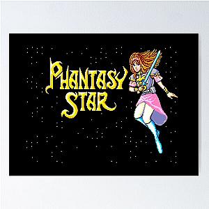 Phantasy Star - Title Screen Poster