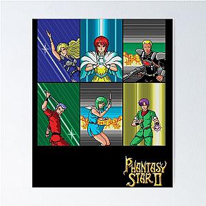 Lover Gifts Phantasy Star Retro Vintage Poster