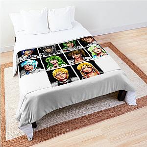 Classic Phantasy Star 3 Character portraits Comforter