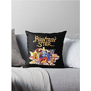 Phantasy Star gift for man boy kids girl woman girlfriend boyfriend  friends birthday Throw Pillow