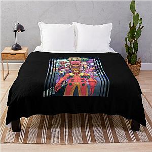 Phantasy Star T-ShirtOnline Fantasy T-Shirt-by Win's Arcade- Throw Blanket