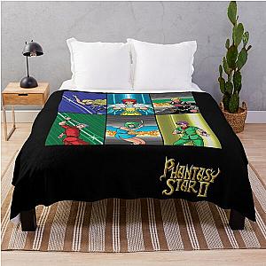 Lover Gifts Phantasy Star Retro Vintage Throw Blanket