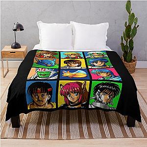  Phantasy Star Iv Characters Cute Gifts Throw Blanket