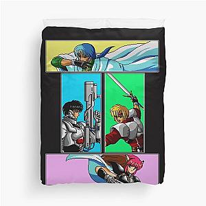 Classic Phantasy Star 4 heroes  Duvet Cover