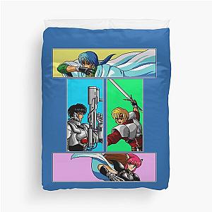 Classic Phantasy Star 4 heroes Duvet Cover