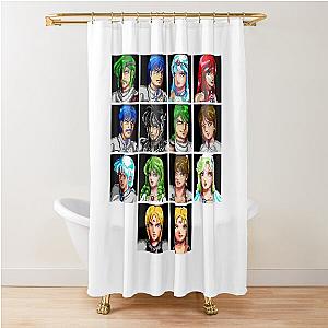 Classic Phantasy Star 3 Character portraits Shower Curtain