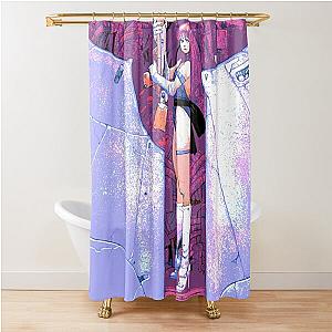 Classic Phantasy Star 2 (Japanese cover) pixelated Shower Curtain