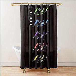 Phantasy Star Online HUnter Weapons Shower Curtain