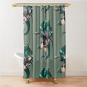 Hunewearl from Phantasy Star online 2 Shower Curtain