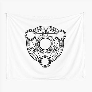 Phantasy Star Online  Logo Black Tapestry