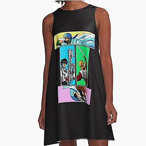 Classic Phantasy Star 4 heroes  A-Line Dress