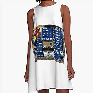 Classic Phantasy Star IV Rika Stats A-Line Dress