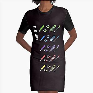 Phantasy Star Online HUnter Weapons Graphic T-Shirt Dress