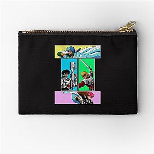 Classic Phantasy Star 4 heroes  Zipper Pouch