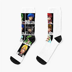 Classic Phantasy Star 3 Character portraits Socks