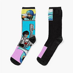 Classic Phantasy Star 4 heroes  Socks