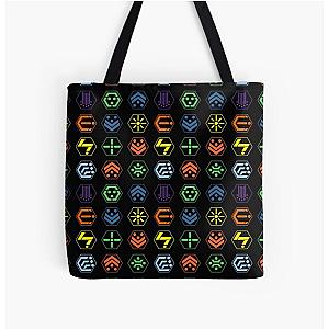 Phantasy Star Techniques All Over Print Tote Bag