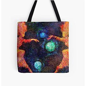 Phantasy Star II Title Screen Impressionist Painting All Over Print Tote Bag