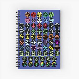 Phantasy Star Online - Icons Spiral Notebook