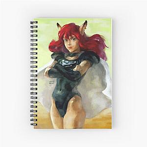 Rika Phantasy star 4 Spiral Notebook