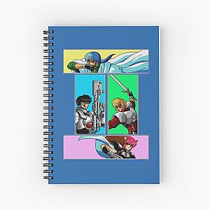 Classic Phantasy Star 4 heroes Spiral Notebook