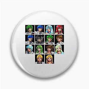 Classic Phantasy Star 3 Character portraits Pin