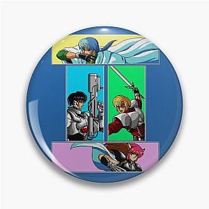 Classic Phantasy Star 4 heroes Pin