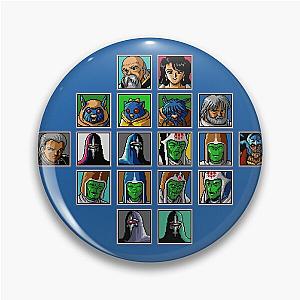 Classic Phantasy Star 4 Character Portraits Pin