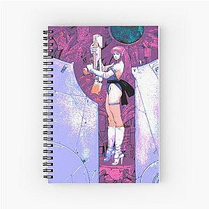 Classic Phantasy Star 2 (Japanese cover) pixelated Spiral Notebook