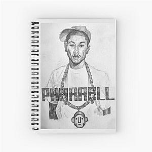 Pharrell Williams Spiral Notebook