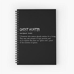 Phasmophobia Ghost Hunter Definition Spiral Notebook