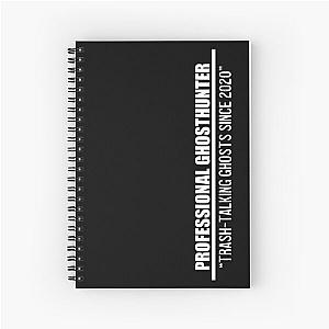 Phasmophobia inspired "Professional Ghosthunter: trash-talking ghosts" t-shirt Spiral Notebook