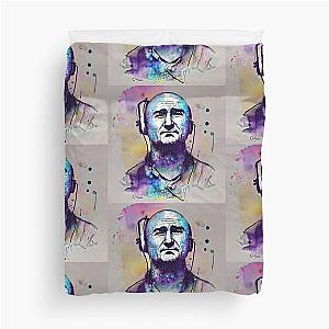 music with Phil Collins  Duvet Cover