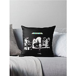 Best of English Rock Singer Genesis Band Phil Collins Logo Classic . Throw Pillow