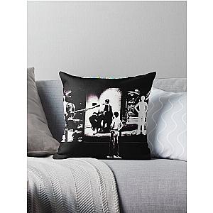 Best of English Rock Singer Genesis Band Phil Collins Logo Classic T-Shirt.png Throw Pillow